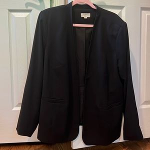 Loft Plus Black Blazer